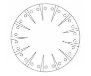 Cardboard Weaving Base Pack of 10