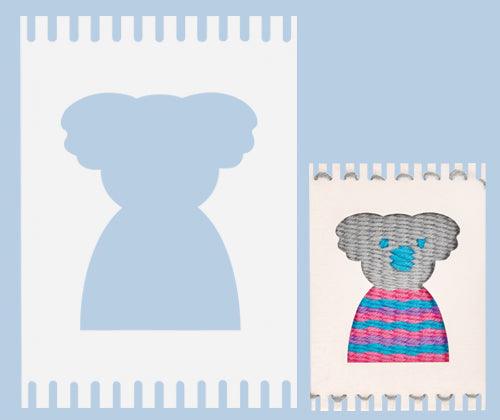 Cardboard Weaving Looms Aussie Animal Pack of 12 - view 4