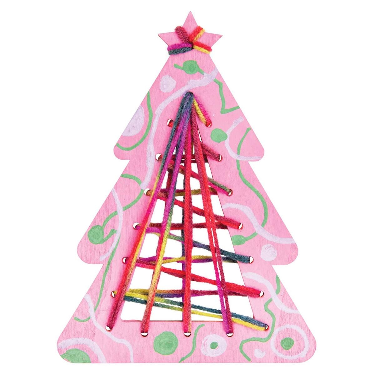 Weave and Thread Xmas Baubles Pack of 12 - view 4