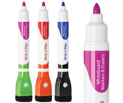 Write 'n' Wipe Whiteboard Markers (Pack of 3, 6 colours)
