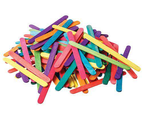 Popsticks - Coloured (Pack of 500)