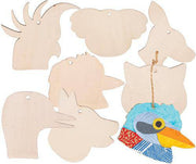 Wooden Australian Animal Hangers Pack of 21