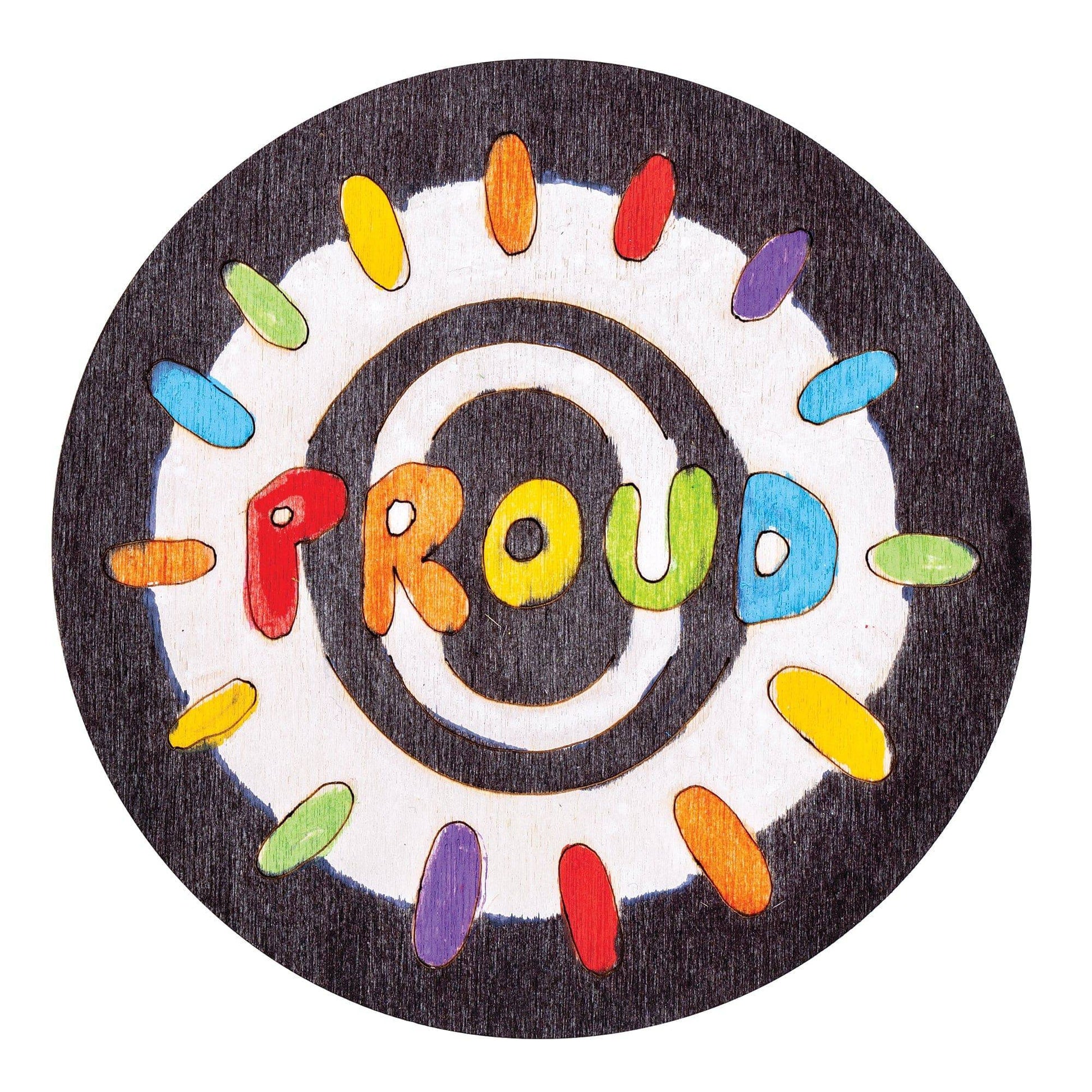 Wooden Coaster NAIDOC Pack of 20