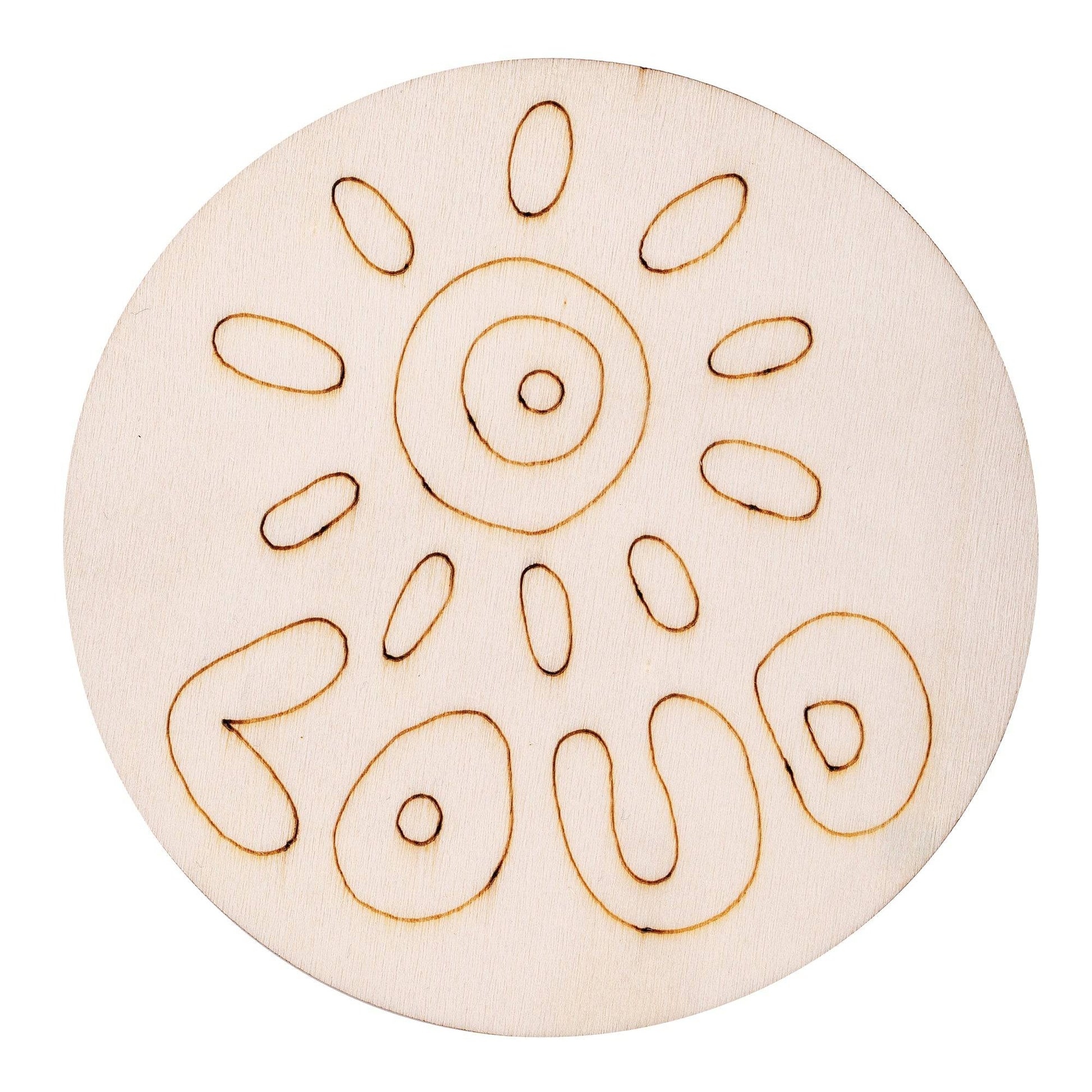 Wooden Coaster NAIDOC Pack of 20
