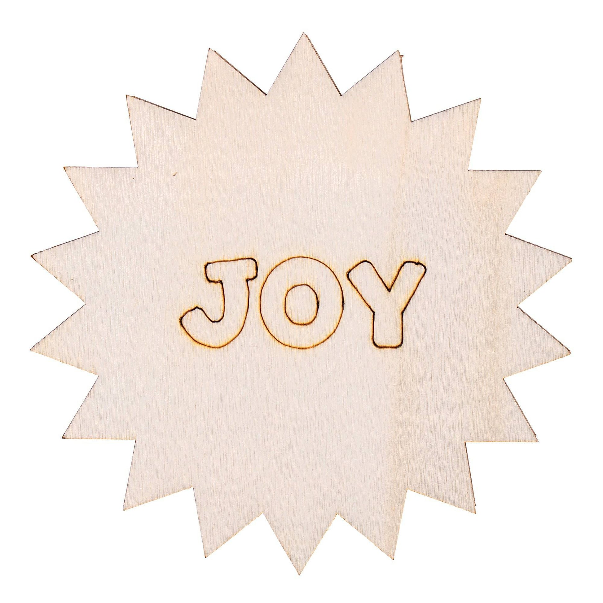 Wooden Coaster Wellbeing Pack of 20