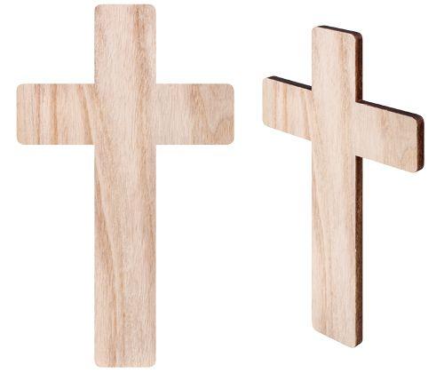 Wooden Crosses - Pack of 5