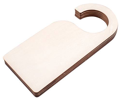 Wooden DIY Door Hanger Pack of 5 - view 6