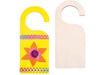 Wooden DIY Door Hanger Pack of 5 - view 5