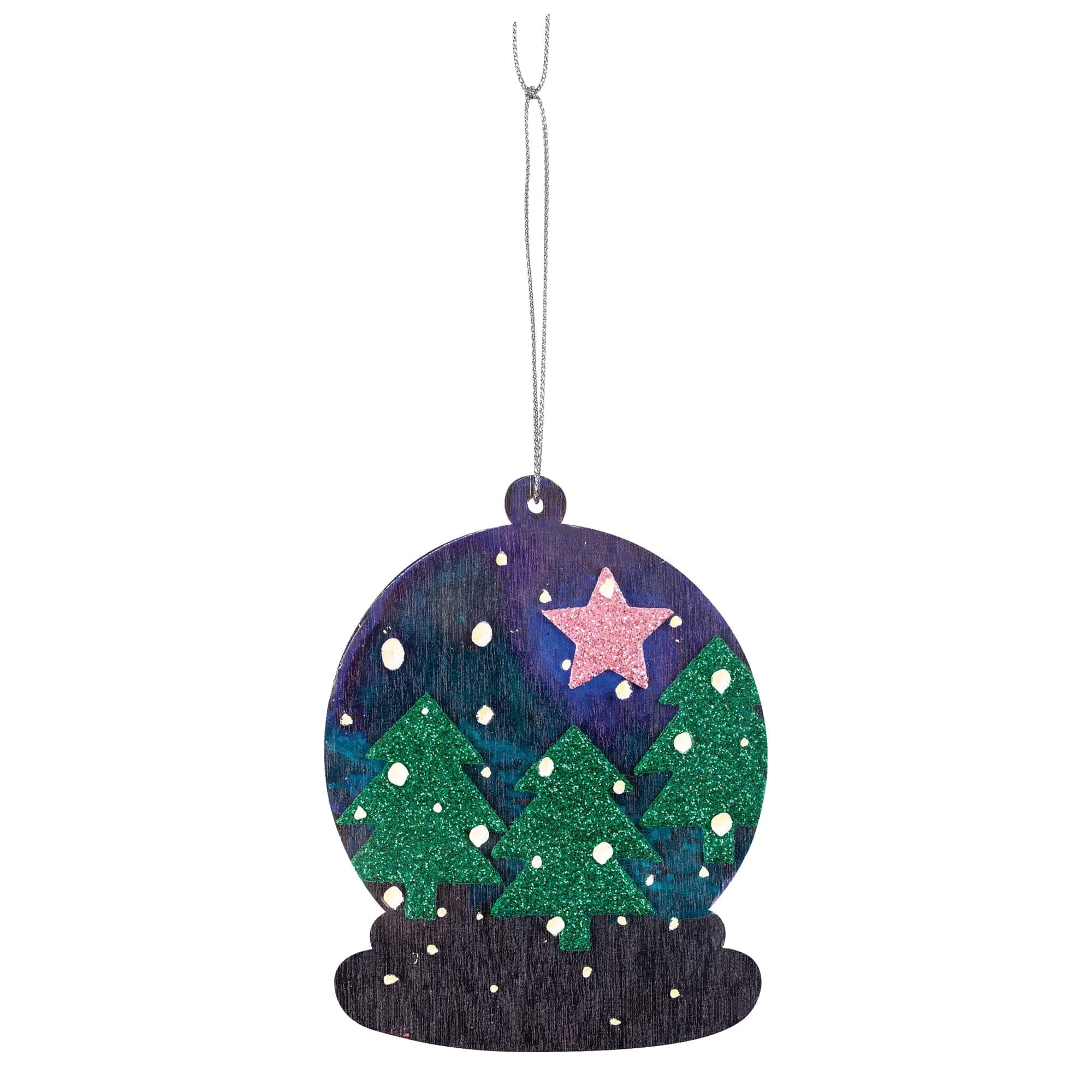 Wooden Snow Globe Kit Pack of 20