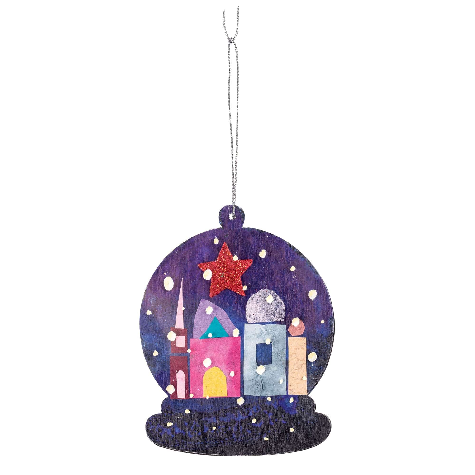 Wooden Snow Globe Kit Pack of 20