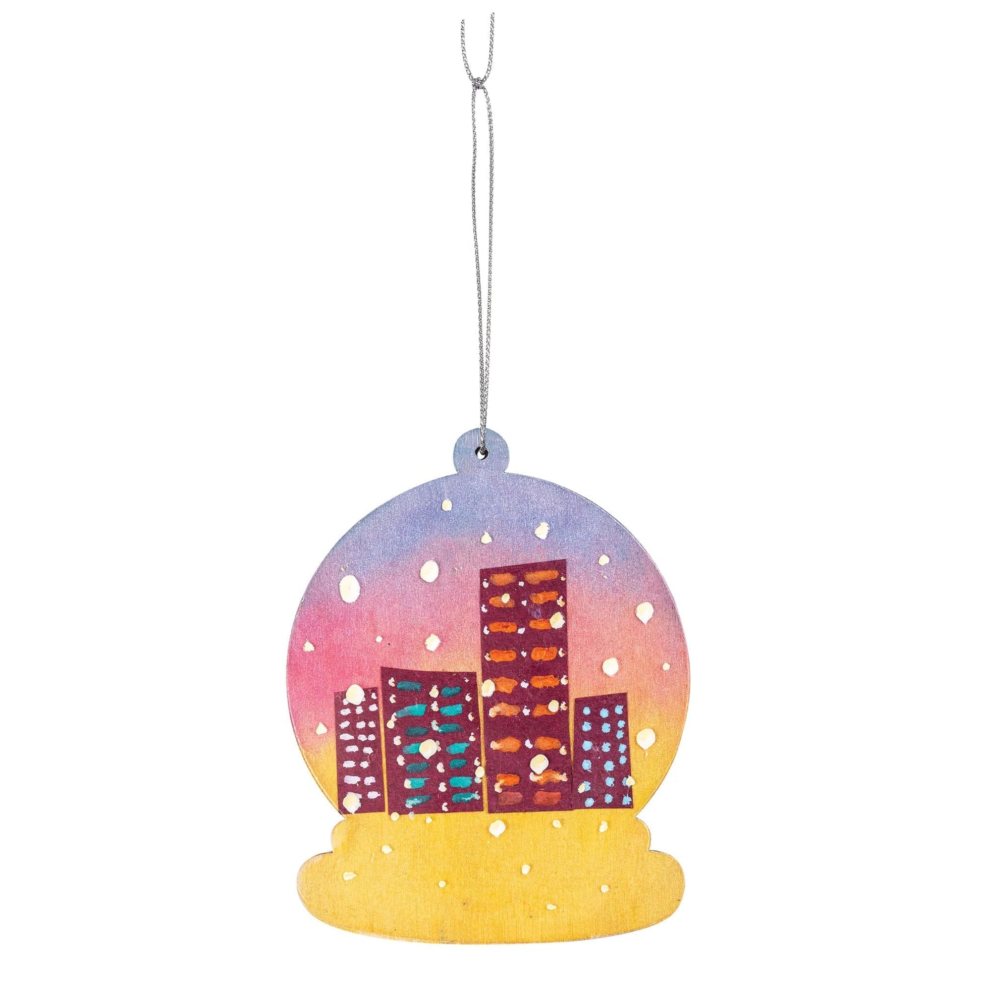 Wooden Snow Globe Kit Pack of 20