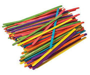 Wooden Spills - Coloured (Pack of 500)