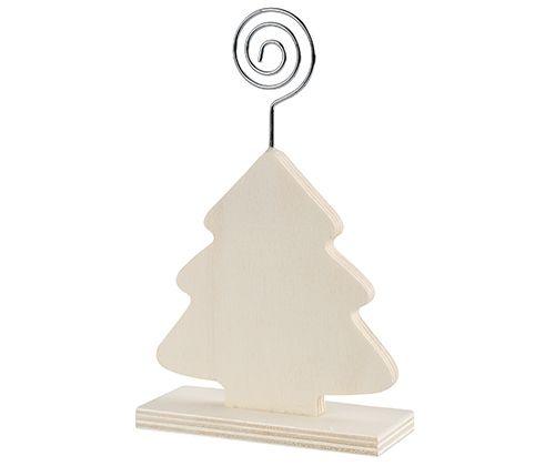 Wooden Stand Photo Holder - Tree
