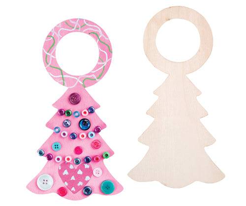 Wooden Tree Door Hanger Pack of 5 - view 2