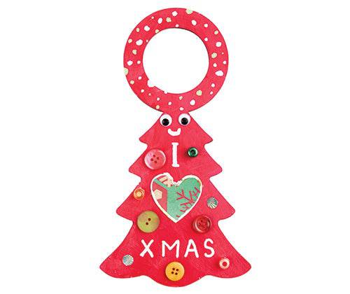 Wooden Tree Door Hanger Pack of 5 - view 5
