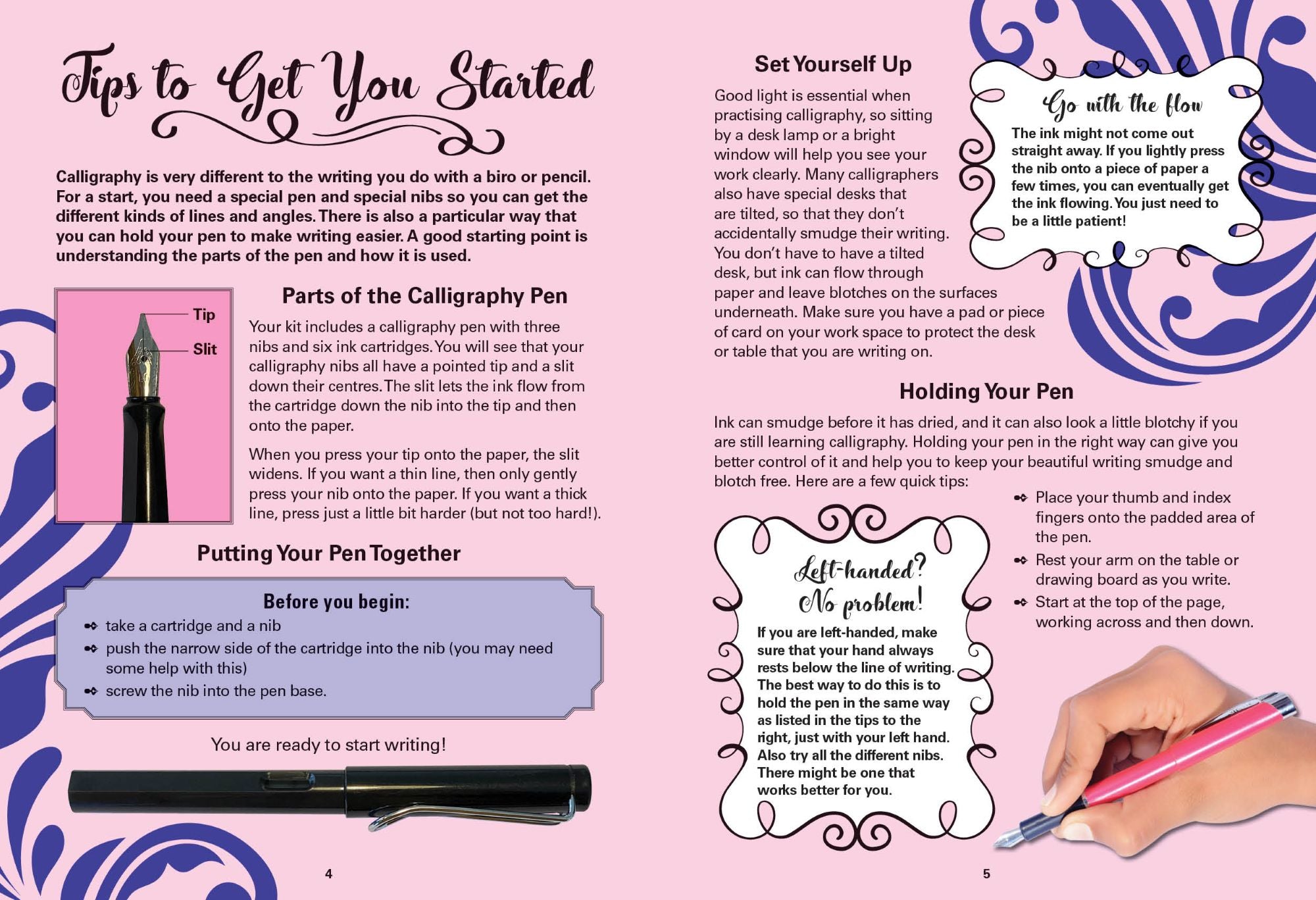 The Ultimate Book & Kit - Calligraphy Vol. 2 — inside page 3
