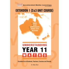 Understanding Maths - Year 11 Extension 1 (Old Syllabus)