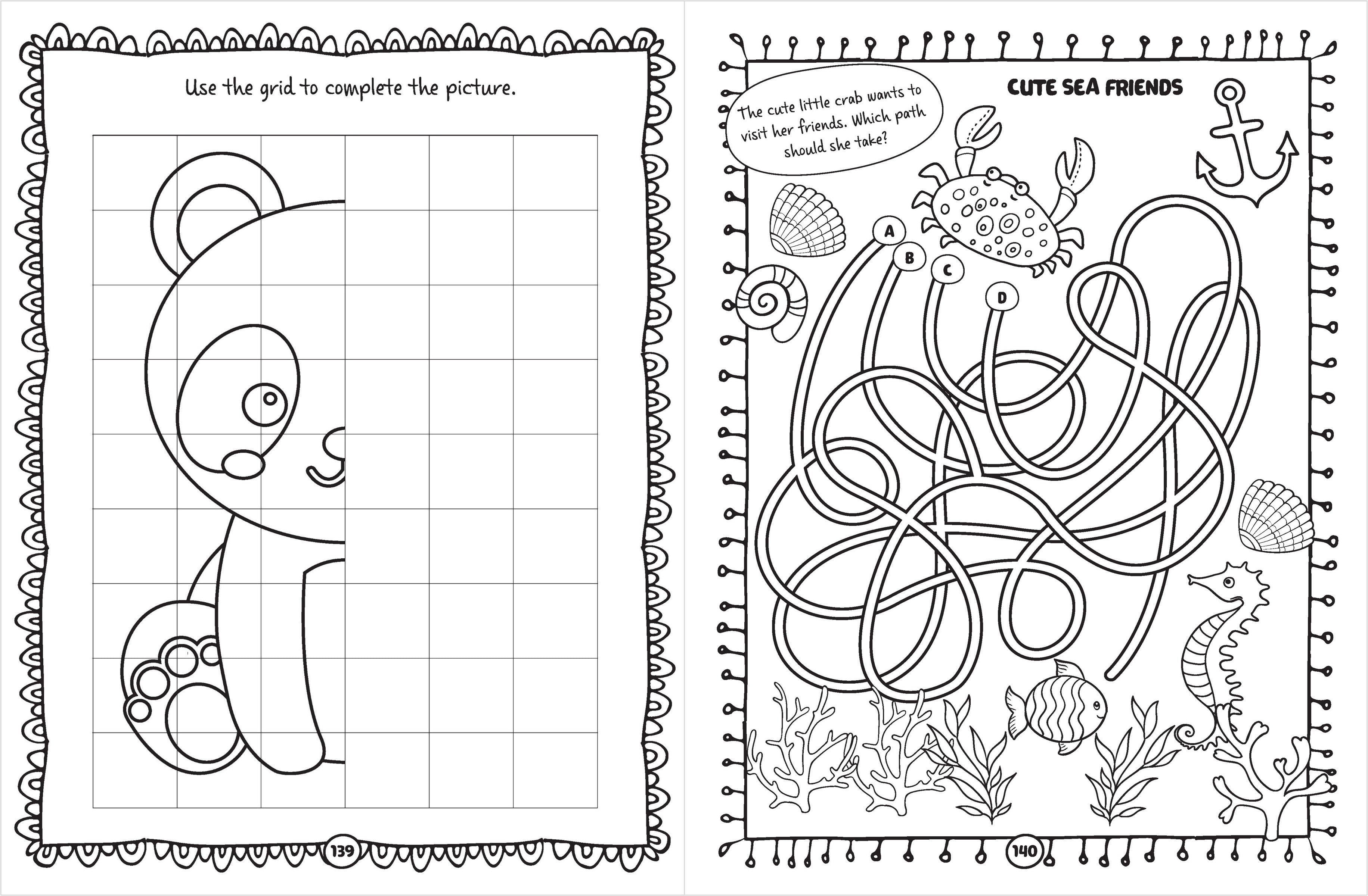 Bumper Activity Book - Heaps of Fun Stuff to Do - Pink Vol.2 — inside page 3