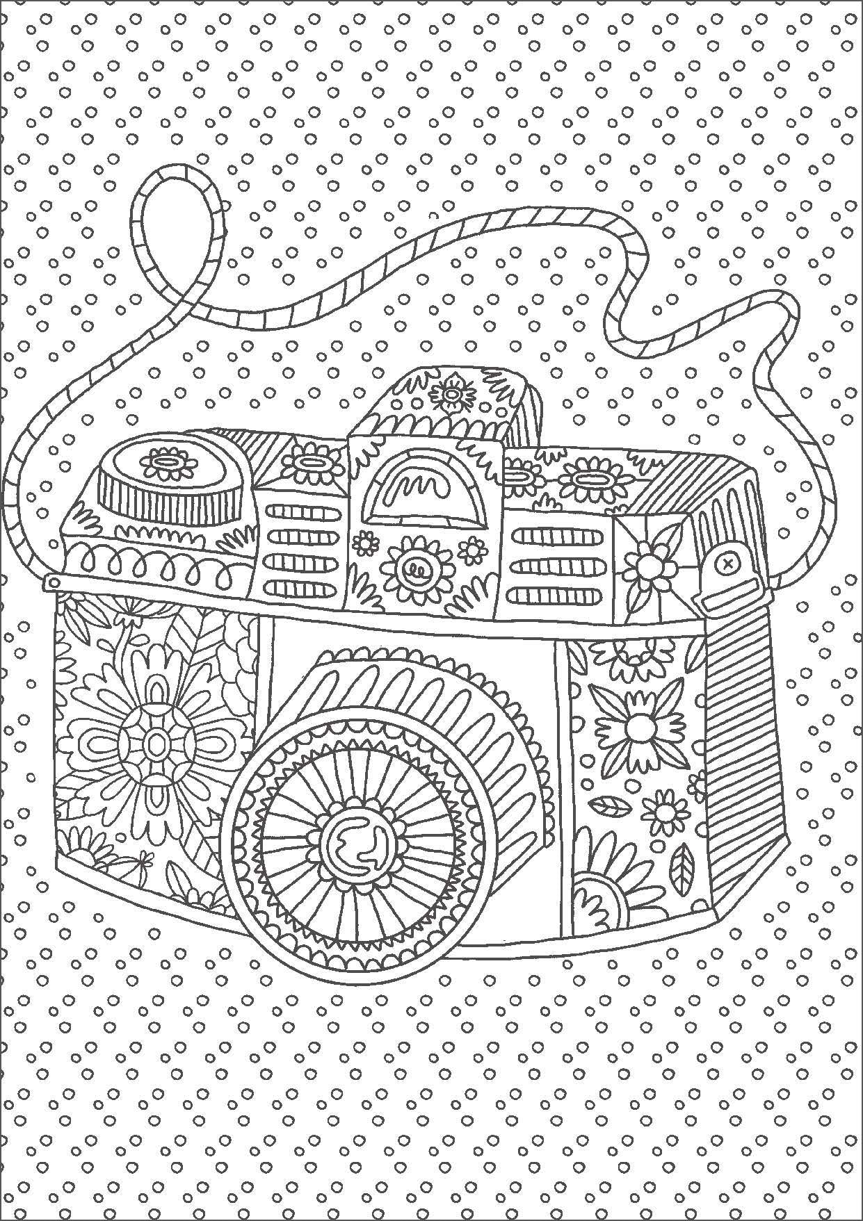 Mindful Colouring - Free Spirit — inside page 1