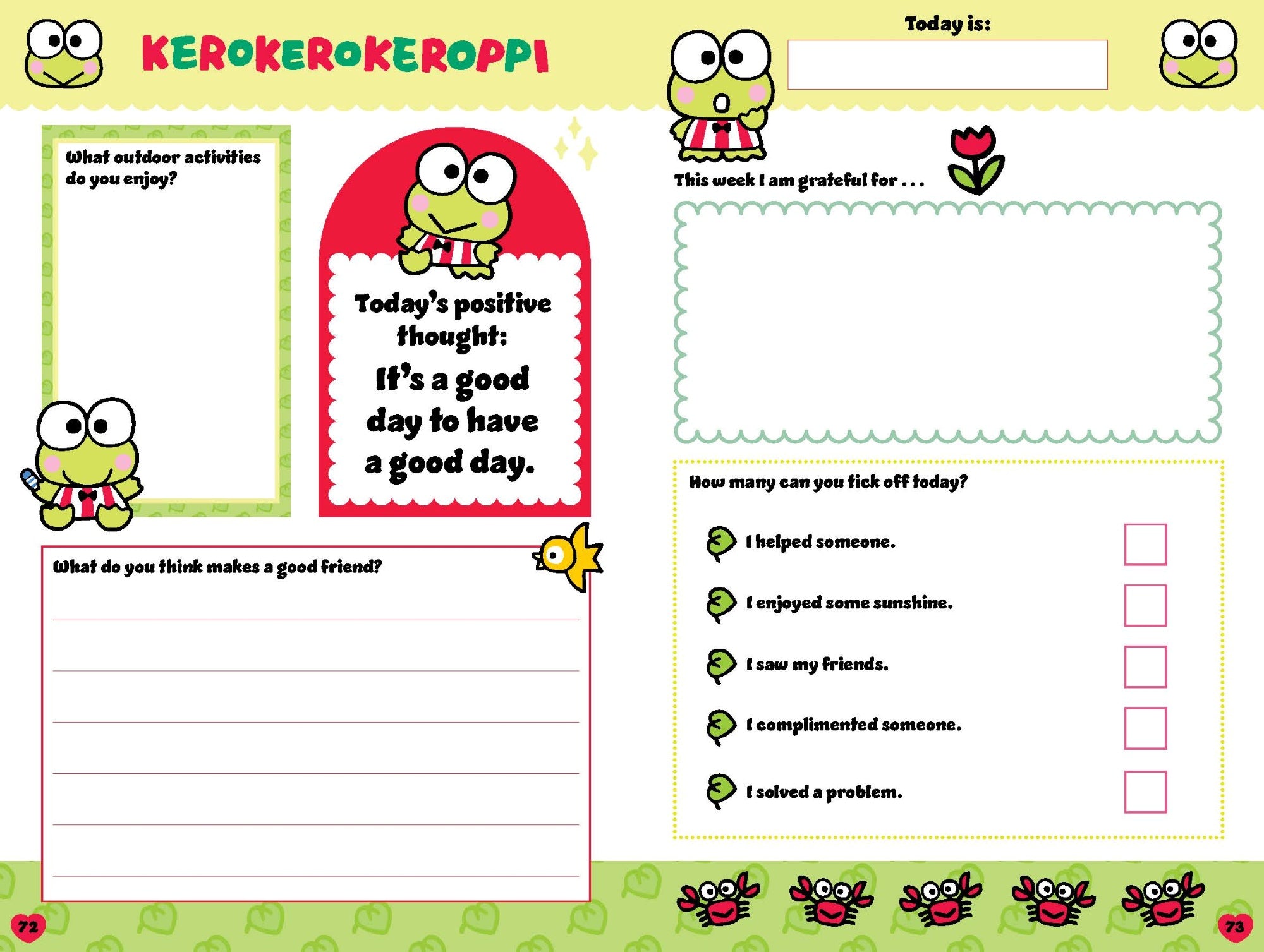 Hello Kitty and Friends - Guide to Life! — inside page 5