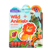 mierEdu Jelly Stickers - Wild Animals
