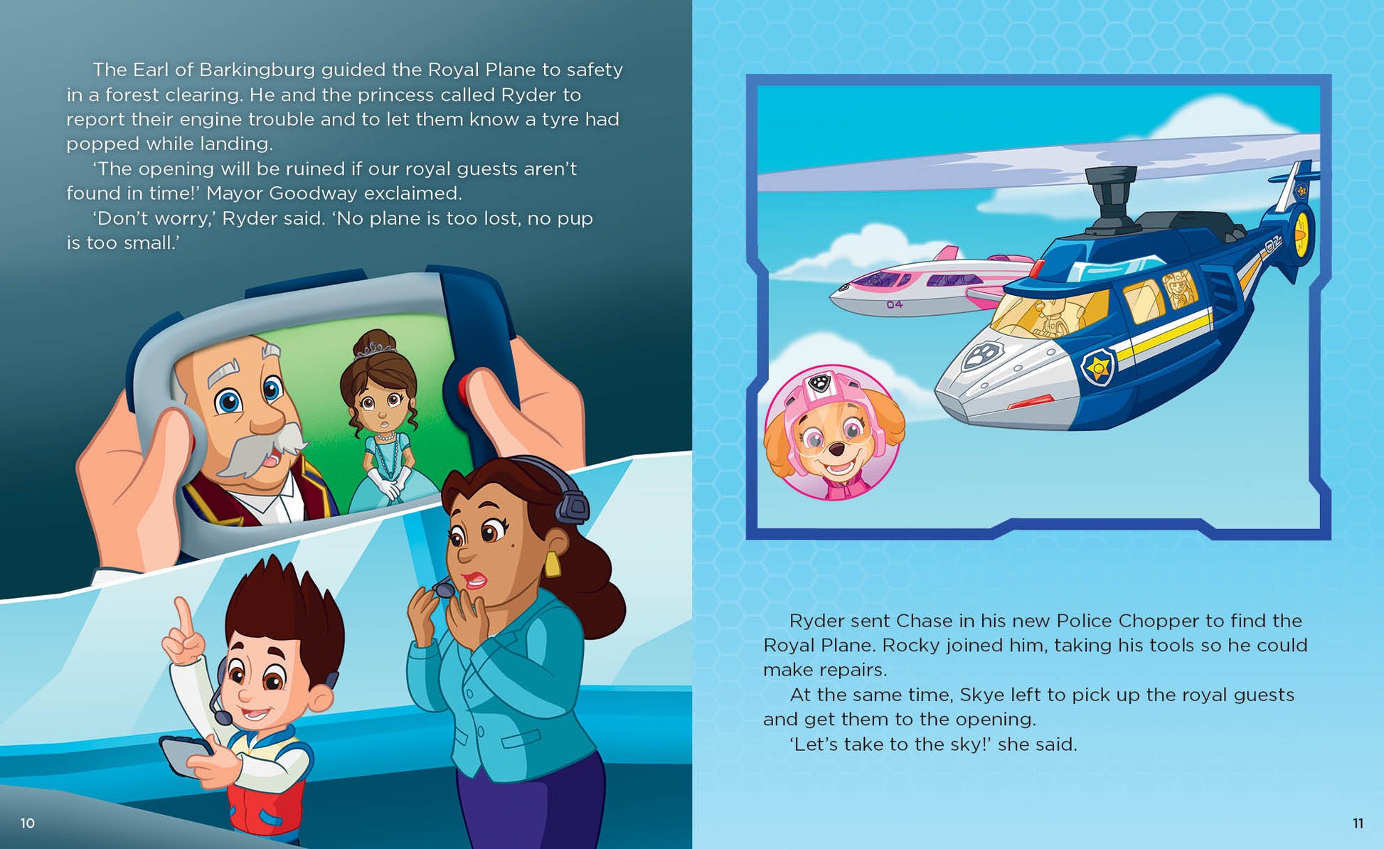 PAW Patrol - Collect-Me Book - Rescue Wings — inside page 4