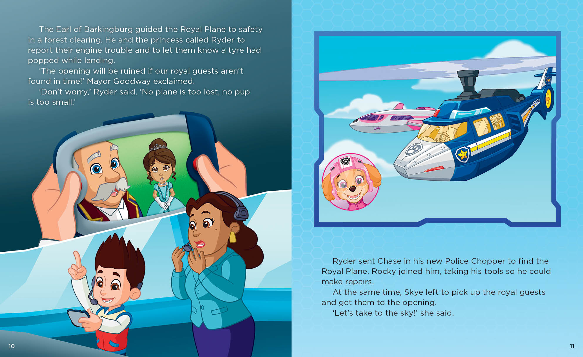 PAW Patrol - Collect-Me Book - Rescue Wings — inside page 4