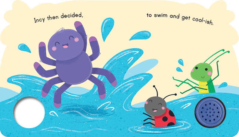 1-Button Sound Book - Incy Wincy Spider