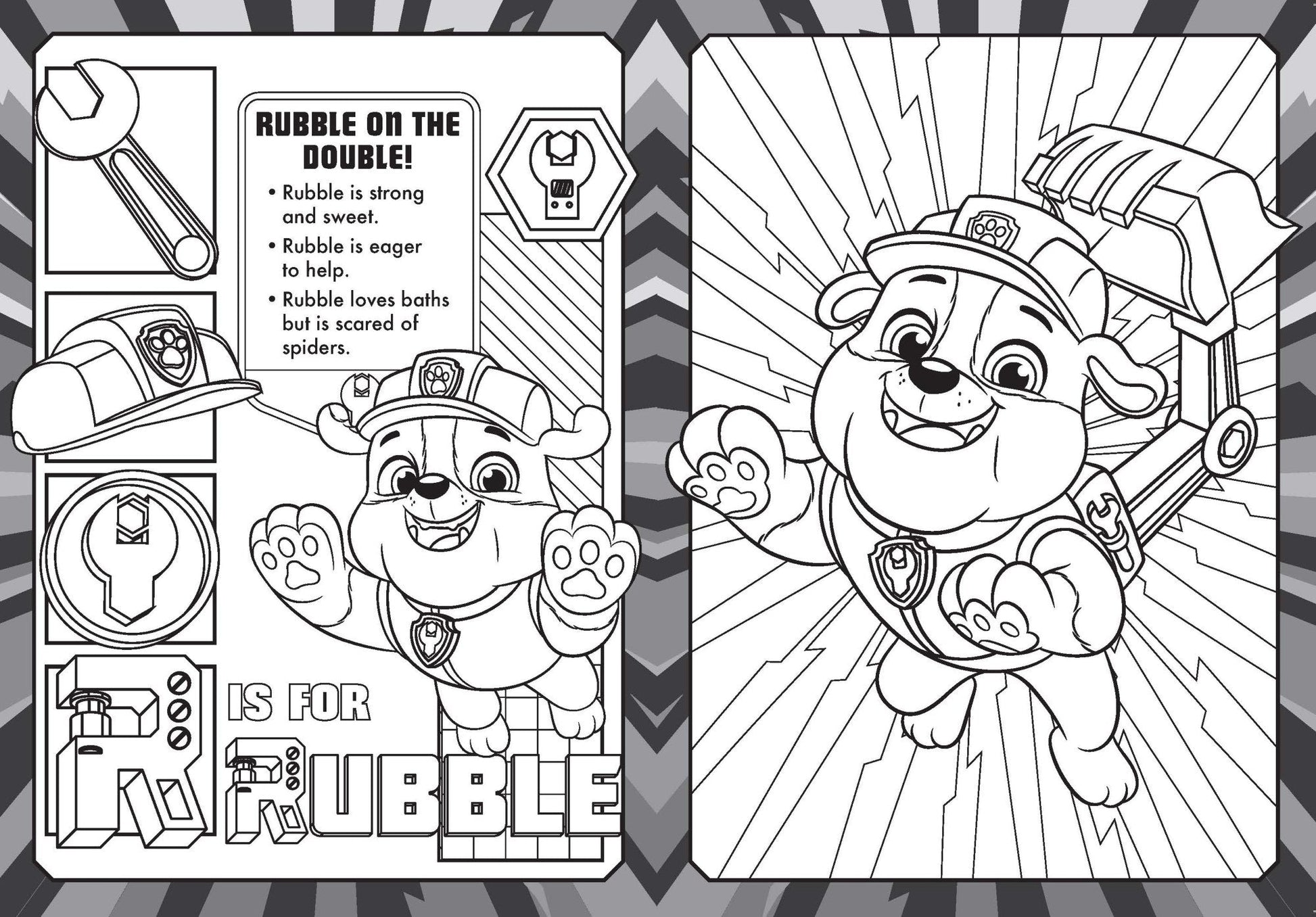 PAW Patrol - 32pp Colouring Book - To the Rescue! — inside page 2