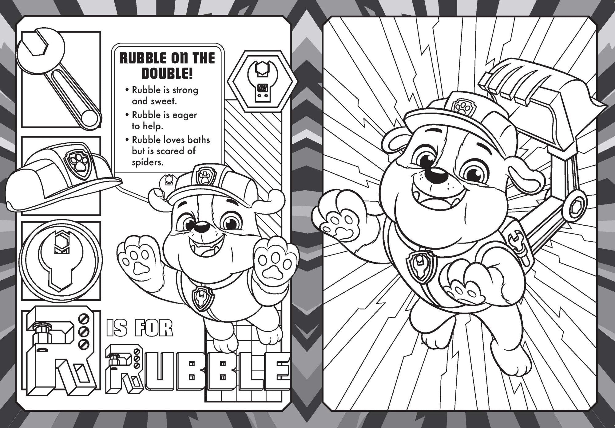 PAW Patrol - 32pp Colouring Book - To the Rescue! — inside page 2