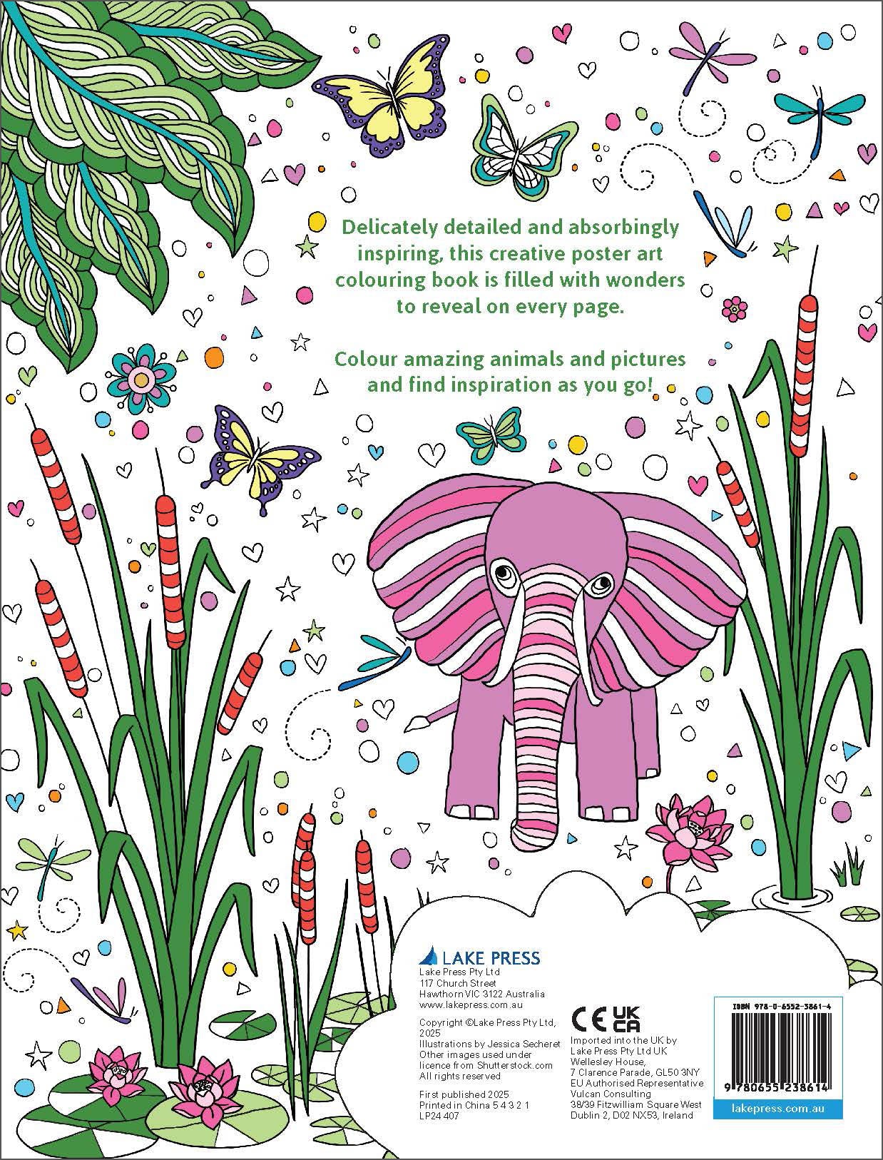 Mindful Colouring - Amazing Animals — inside page 7