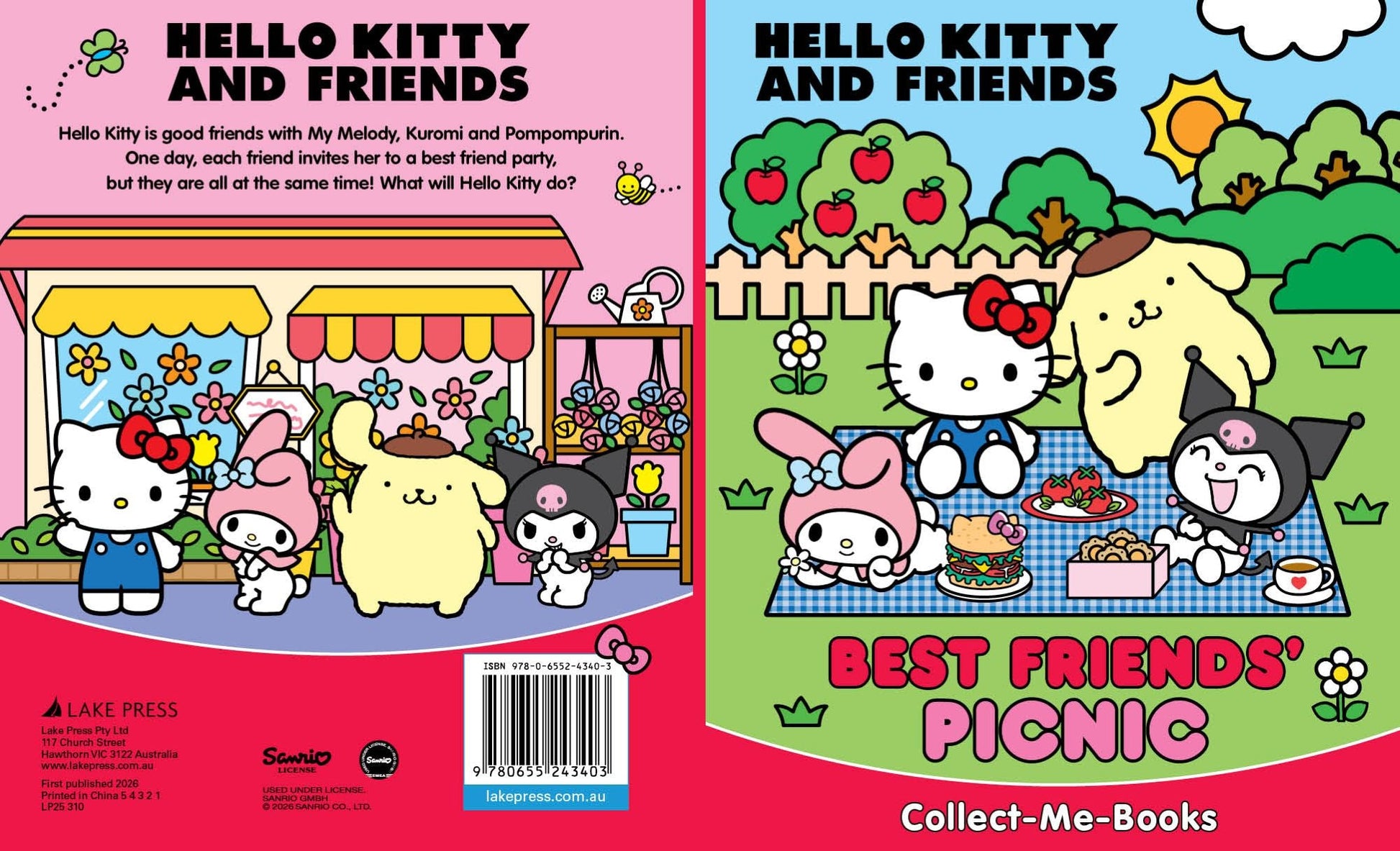 Hello Kitty and Friends - Collect-Me Book - Best Friends' Picnic — inside page 8