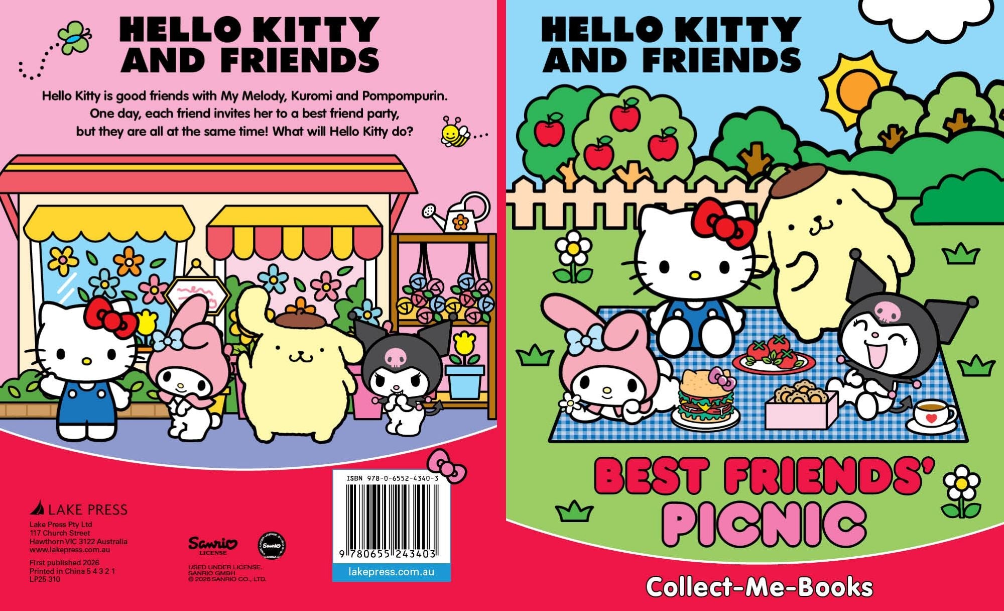 Hello Kitty and Friends - Collect-Me Book - Best Friends' Picnic — inside page 8