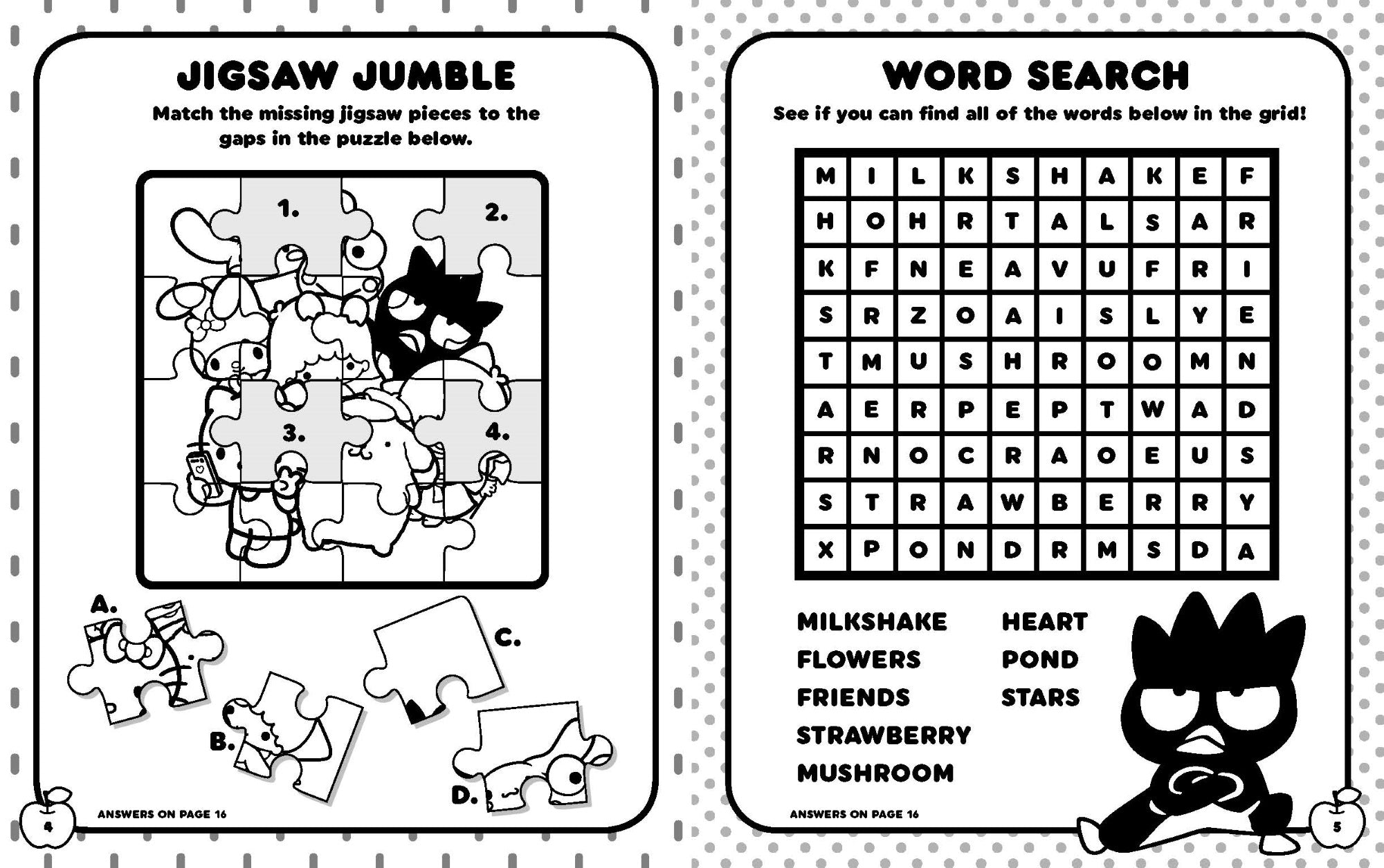Hello Kitty and Friends - Activity Case — inside page 4