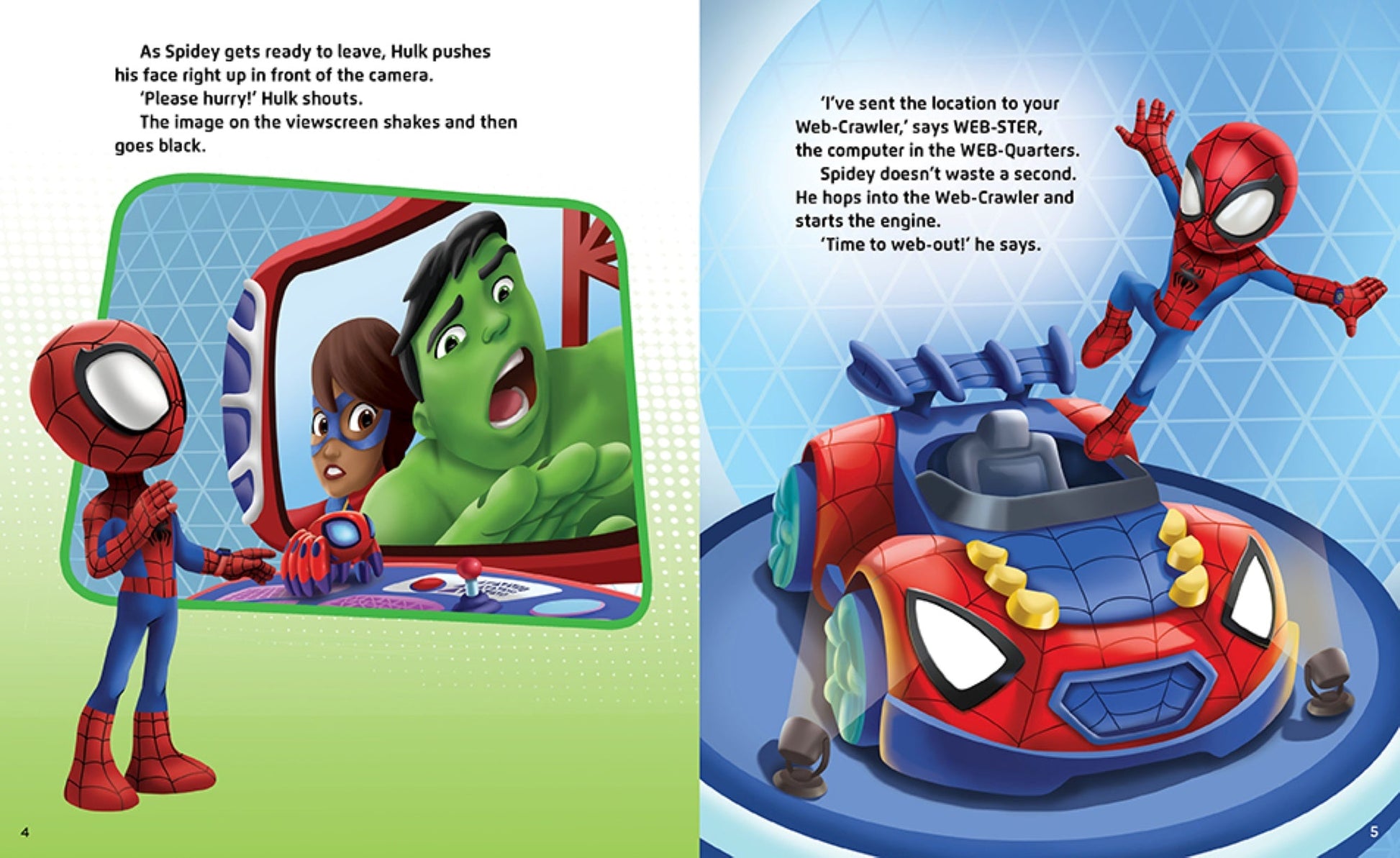 Spidey and His Amazing Friends - Collect-Me Book - Construction Destruction — inside page 3