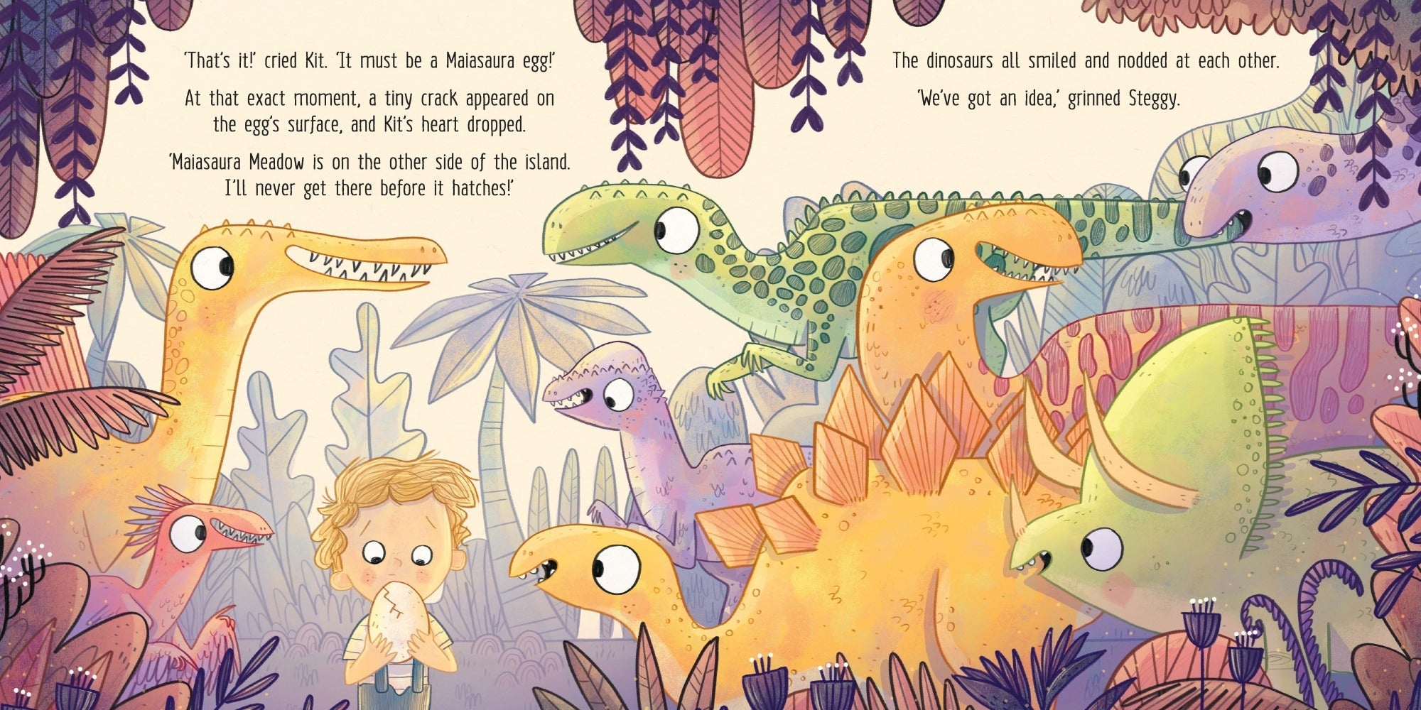 The Lost Dino Egg - Picture Book — inside page 5