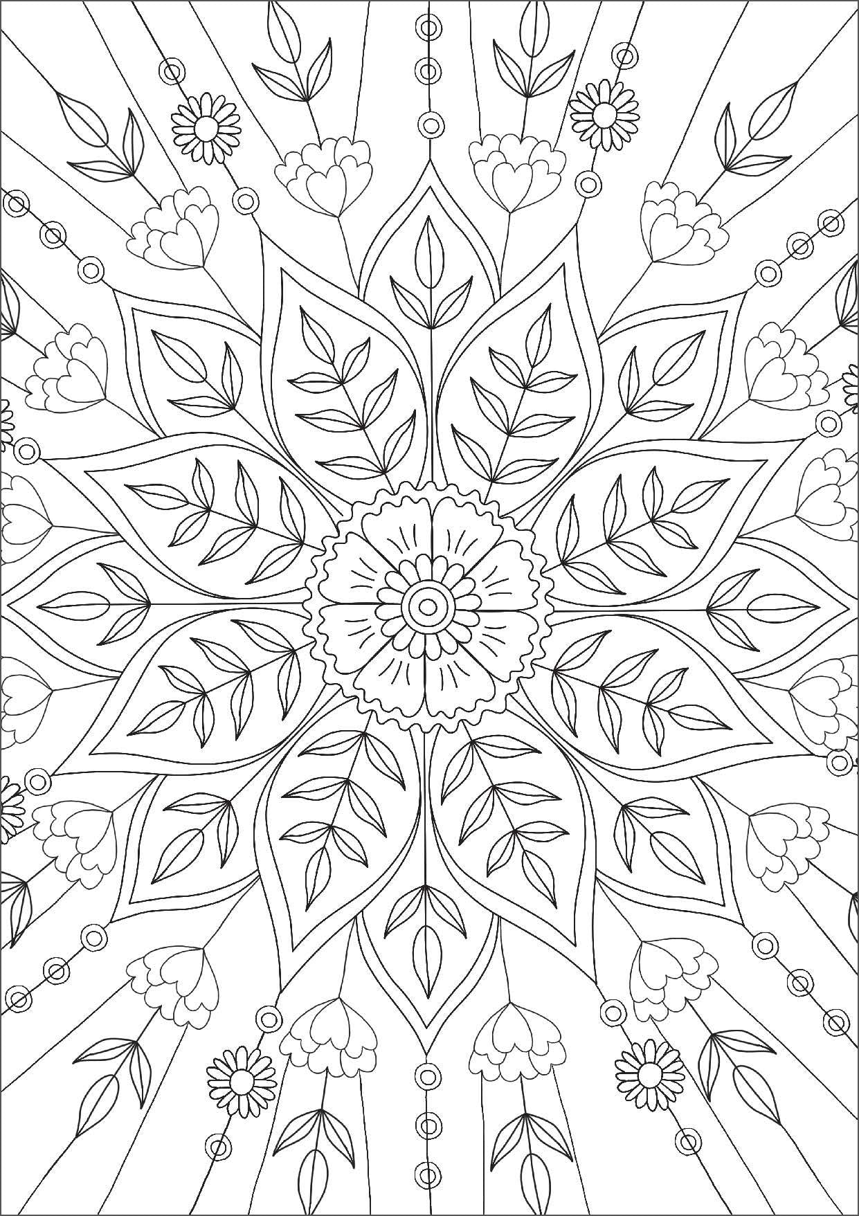 Mindful Colouring - Free Spirit — inside page 5
