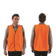 Daytime HiVis Safety Vest Fluoro Orange Xtra Large